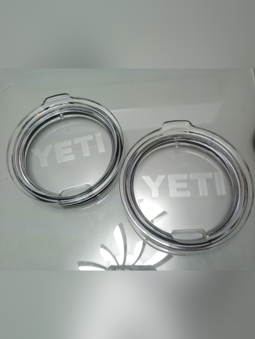 YETI Rambler 30 oz Clear BPA Free Tumbler Lids New - Set of 2